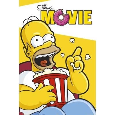 The Simpsons - homer popcorn kaart bij Stichting Superwens!, Ophalen of Verzenden, Nieuw