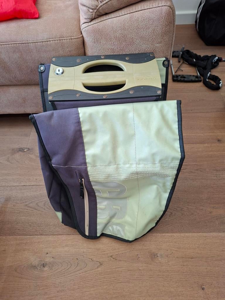 Cordo dubbele fietstas met slot, Ophalen of Verzenden, Gebruikt, Cordo