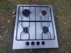 Gas kookplaat, Ophalen, Gebruikt, 4 kookzones, Inbouw