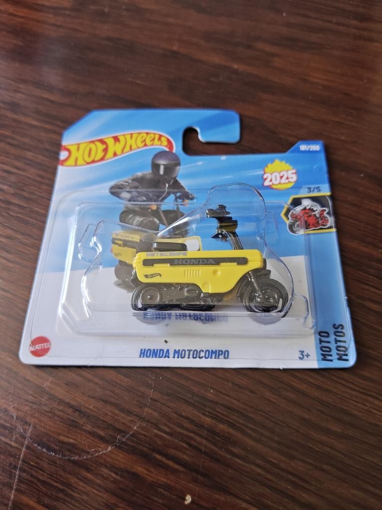 Hot Wheels Honda Motocompo 2025, Hobby en Vrije tijd, Modelbouw | Auto's en Voertuigen, Ophalen of Verzenden