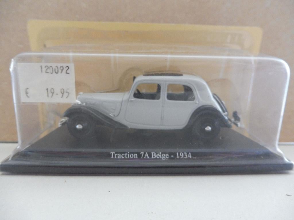 Citroen Traction Avant 7A, Belge, Hobby en Vrije tijd, Modelauto's | 1:43, Ophalen of Verzenden, Nieuw, Auto, Overige merken