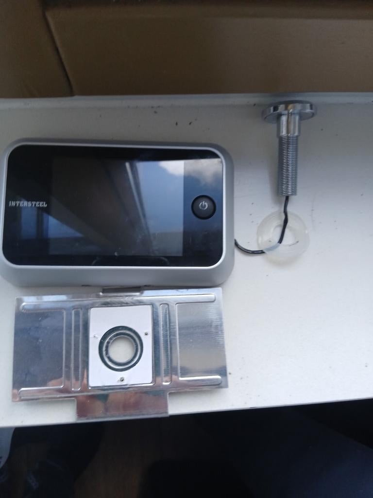 Spion deur camera intersteel, Audio, Tv en Foto, Videocamera's Digitaal, Zo goed als nieuw, Camera, Overige soorten, Overige merken