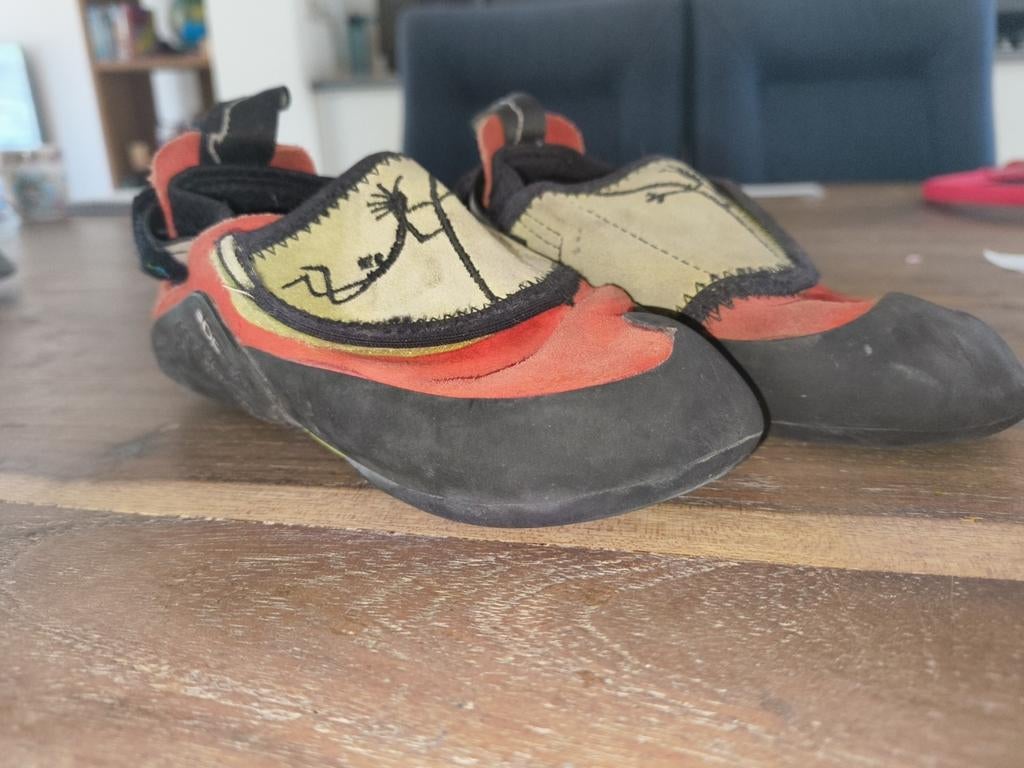 Boreal klimschoenen kinderen maat 31/32 - prima conditie, Ophalen of Verzenden, Gebruikt, Klimsportschoenen