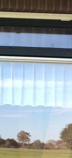 Mooie Vitrage met subtiele rand, Huis en Inrichting, Ophalen, Wit, Klasiek, 150 tot 200 cm