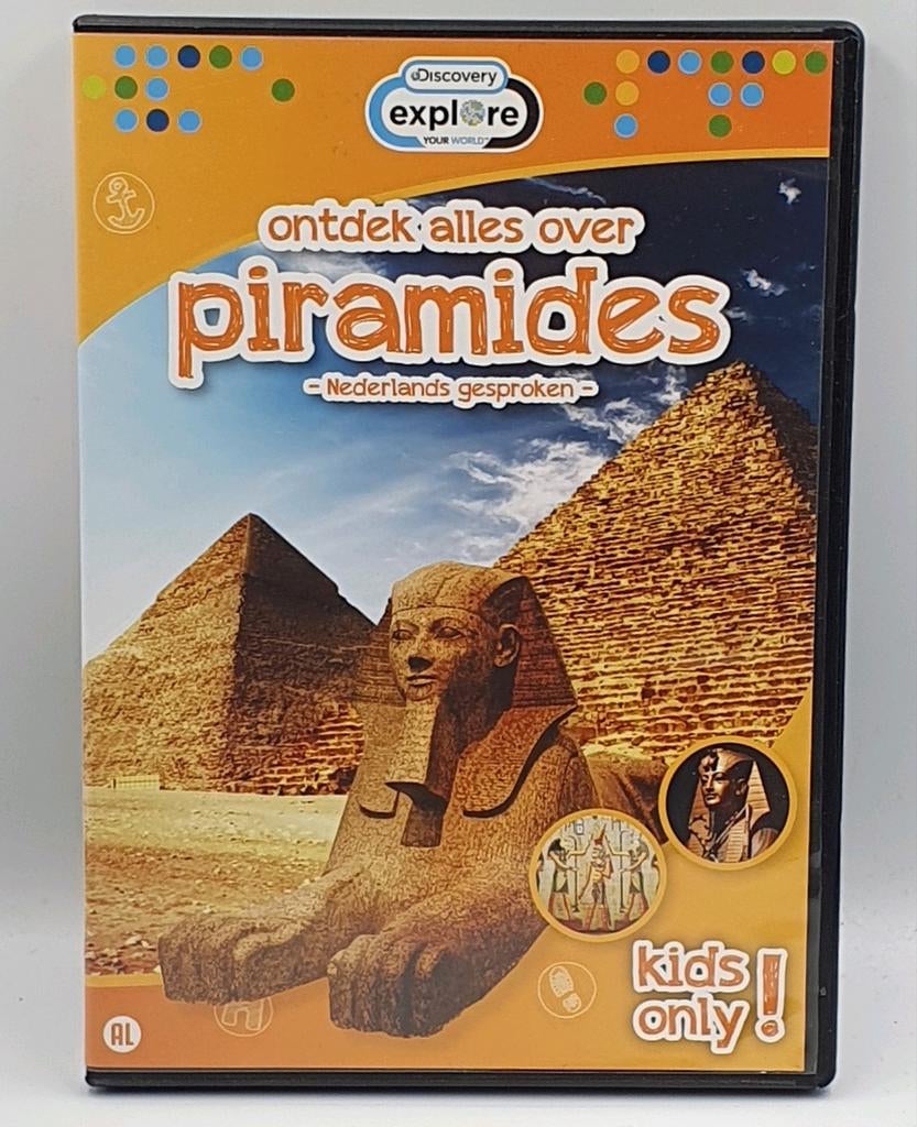 Te koop: Ontdek alles over piramides DVD, Cd's en Dvd's, Alle leeftijden, Ophalen of Verzenden, Zo goed als nieuw, Educatief