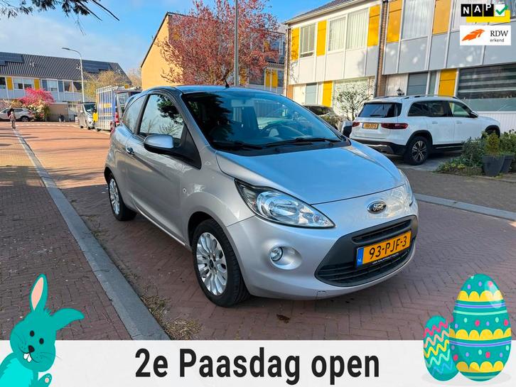 Ford Ka Airco / 72.000 NAP / Mooie en nette auto, Auto's, Ford, Bedrijf, Te koop, Ka, ABS, Airbags, Airconditioning, Bluetooth