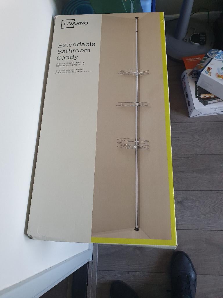 Douche stang met rekjes nieuw, Ophalen, Nieuw, Overige kleuren