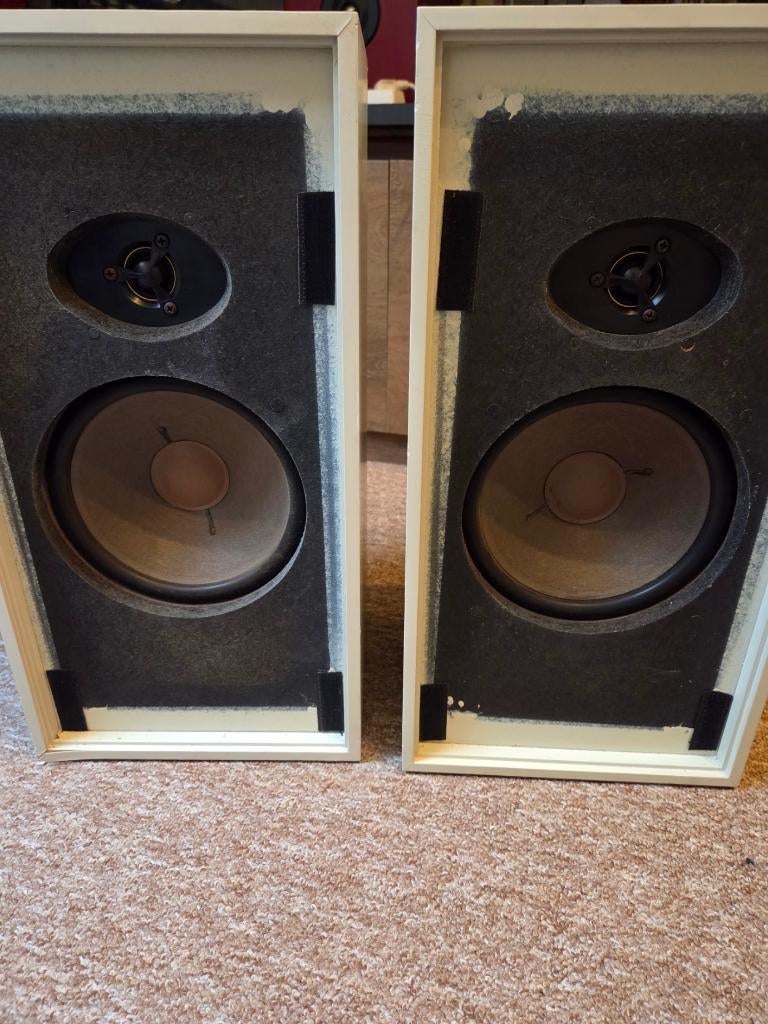 Dual CL 142 Speakers zijn echte vintage speakers uit 1973., Gebruikt, Minder dan 60 watt, Front, Rear of Stereo speakers, Ophalen