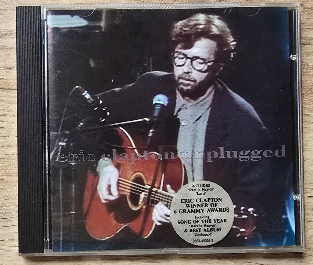 Eric Clapton UNPLUGGED live  CD 1992, Ophalen of Verzenden, Gebruikt, Poprock