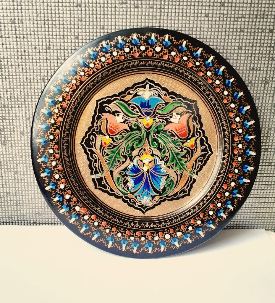 messing wandbord, Ophalen of Verzenden