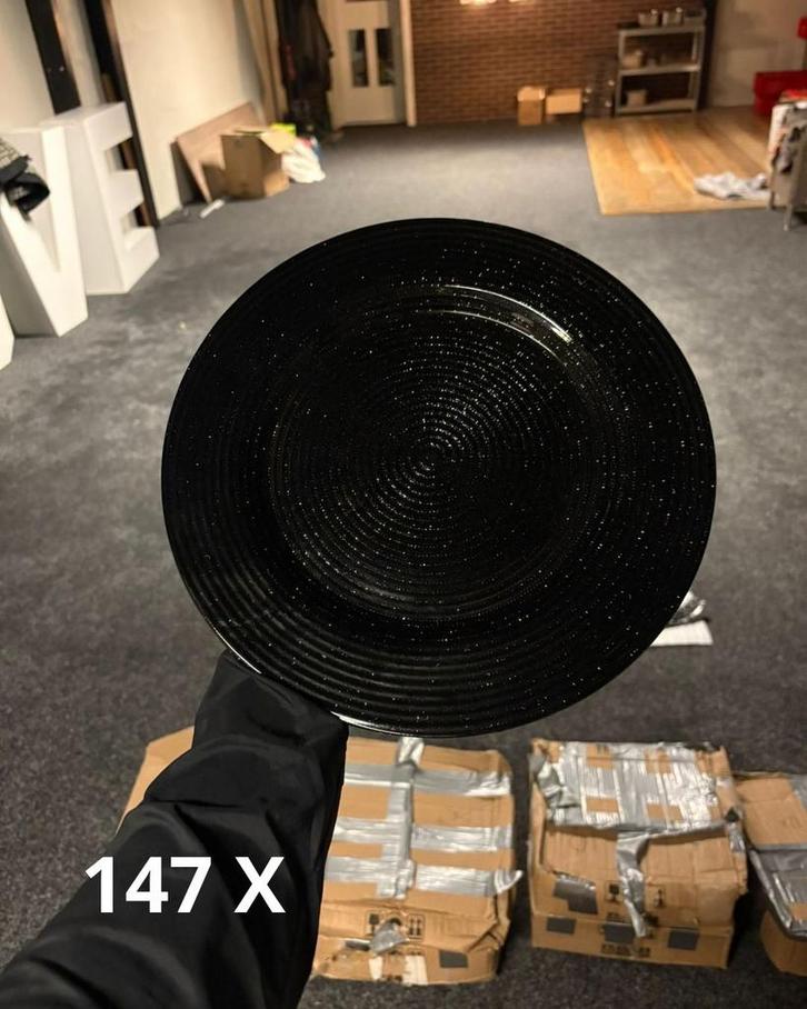 Luxe borden voor horeca / zalencentrum, Huis en Inrichting, Keuken | Servies, Gebruikt, Bord(en), Overige stijlen, Overige materialen