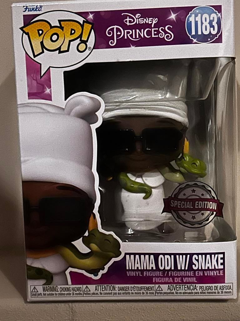Funko pop mama odi with snake 1183 disney, Ophalen of Verzenden