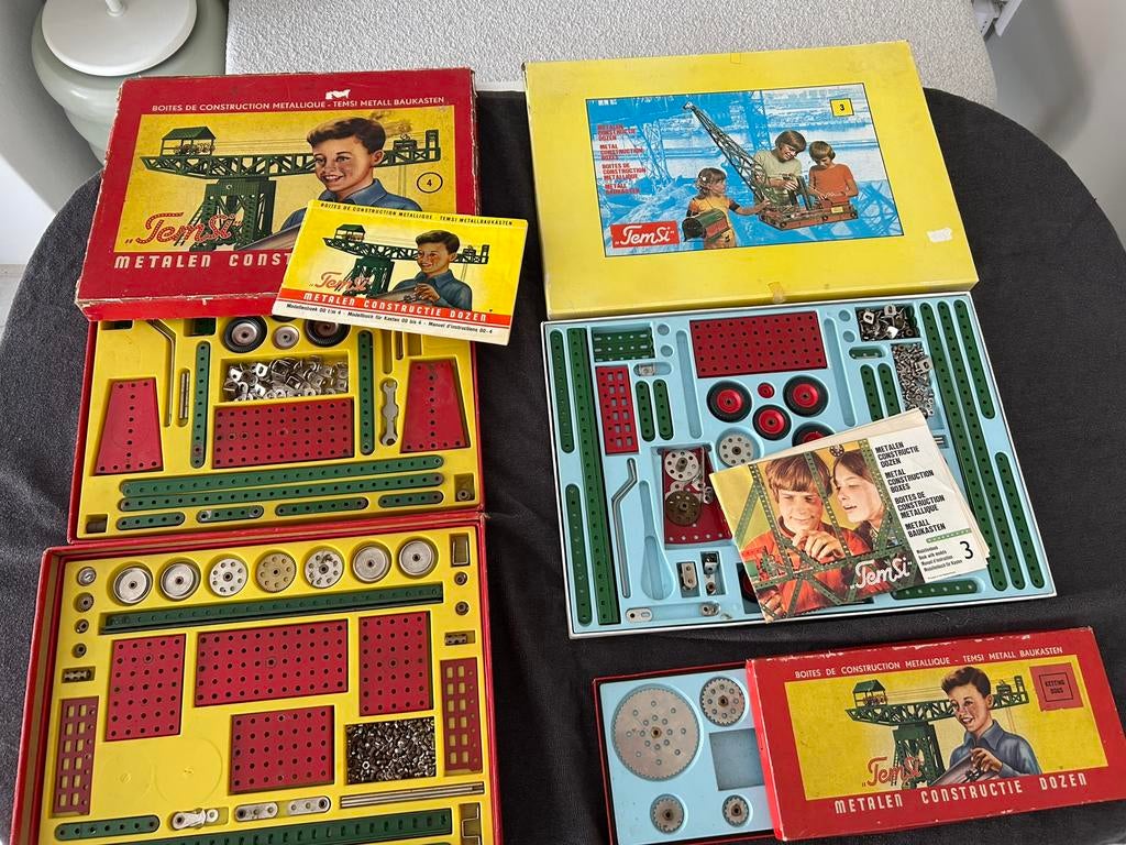 Temsi meccano vintage constructie speelgoed zie info, Ophalen