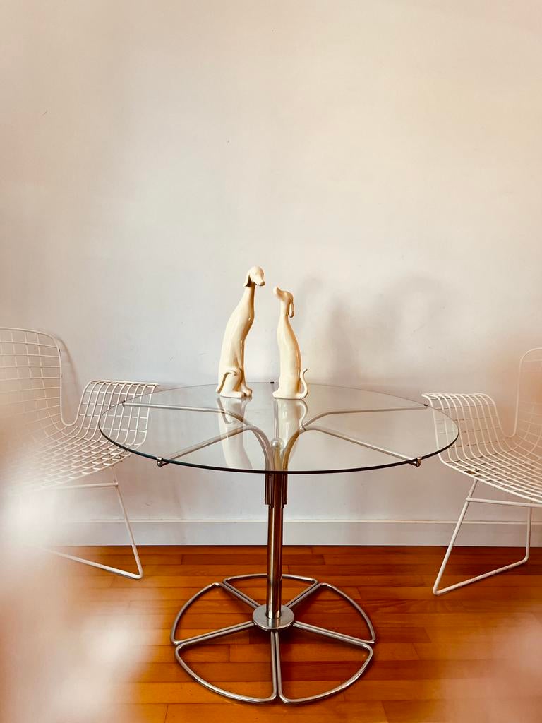 70’s Space Age coffee table, Huis en Inrichting, Tafels | Bijzettafels, Ophalen of Verzenden, Rechthoekig