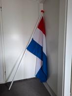 Nederlandse vlag met stok, Diversen, Vlaggen en Wimpels, Ophalen, Zo goed als nieuw