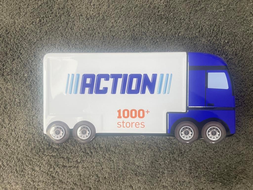 Action vrachtauto, Hobby en Vrije tijd, Modelauto's | 1:87, Ophalen of Verzenden, Zo goed als nieuw, Bus of Vrachtwagen, Overige merken