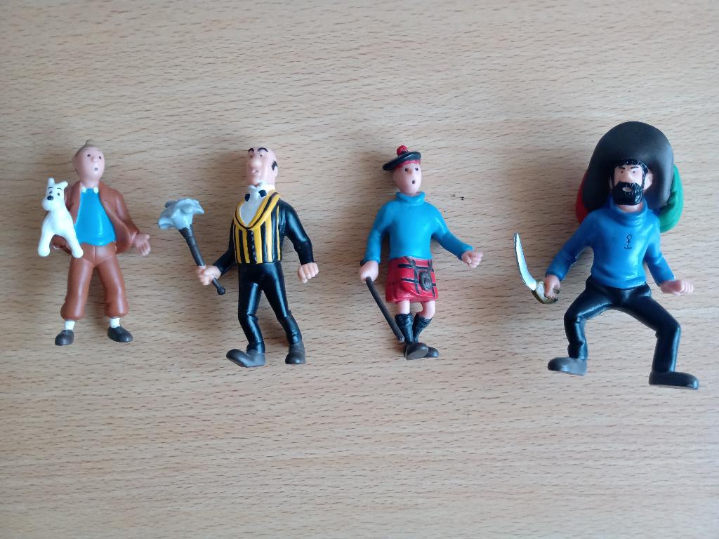 Kuifje poppetjes Plastoy, Verzamelen, Ophalen of Verzenden, Zo goed als nieuw