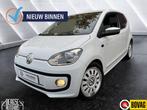 Volkswagen up! 1.0 high up! BlueM. White Airco Lmv Nap, Auto's, Volkswagen, Euro 5, Gebruikt, Up!, Start-stop-systeem