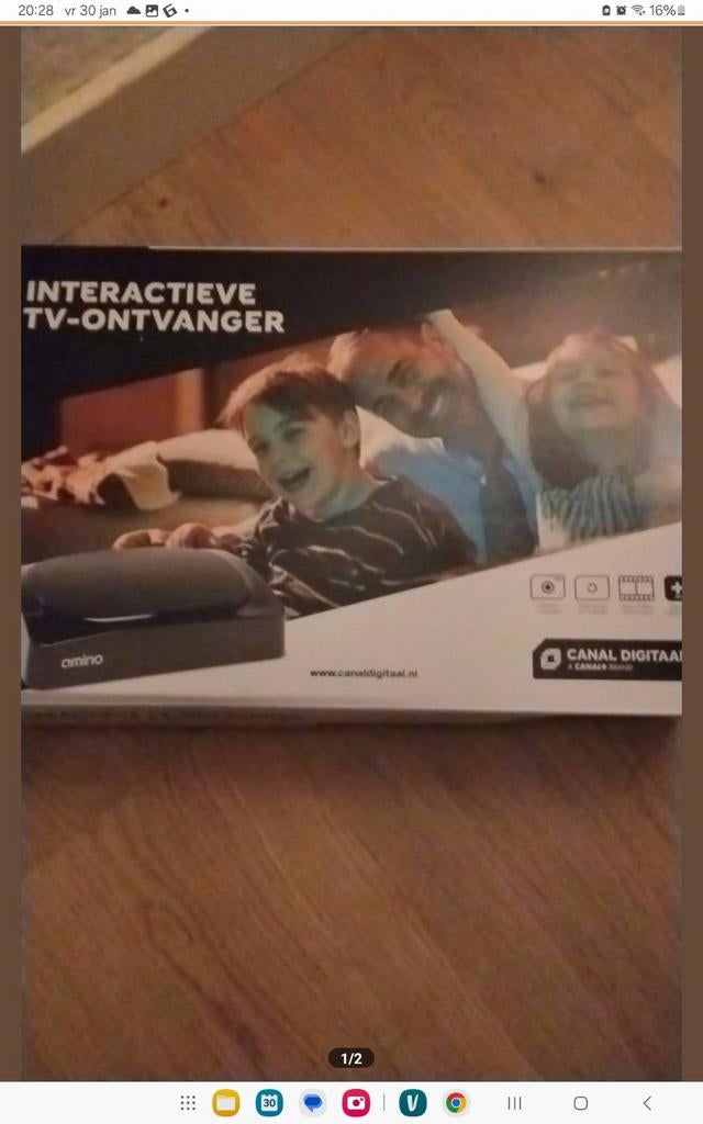 Tv ontvanger m7 amino, Audio, Tv en Foto, Ophalen of Verzenden, Nieuw, Overige merken