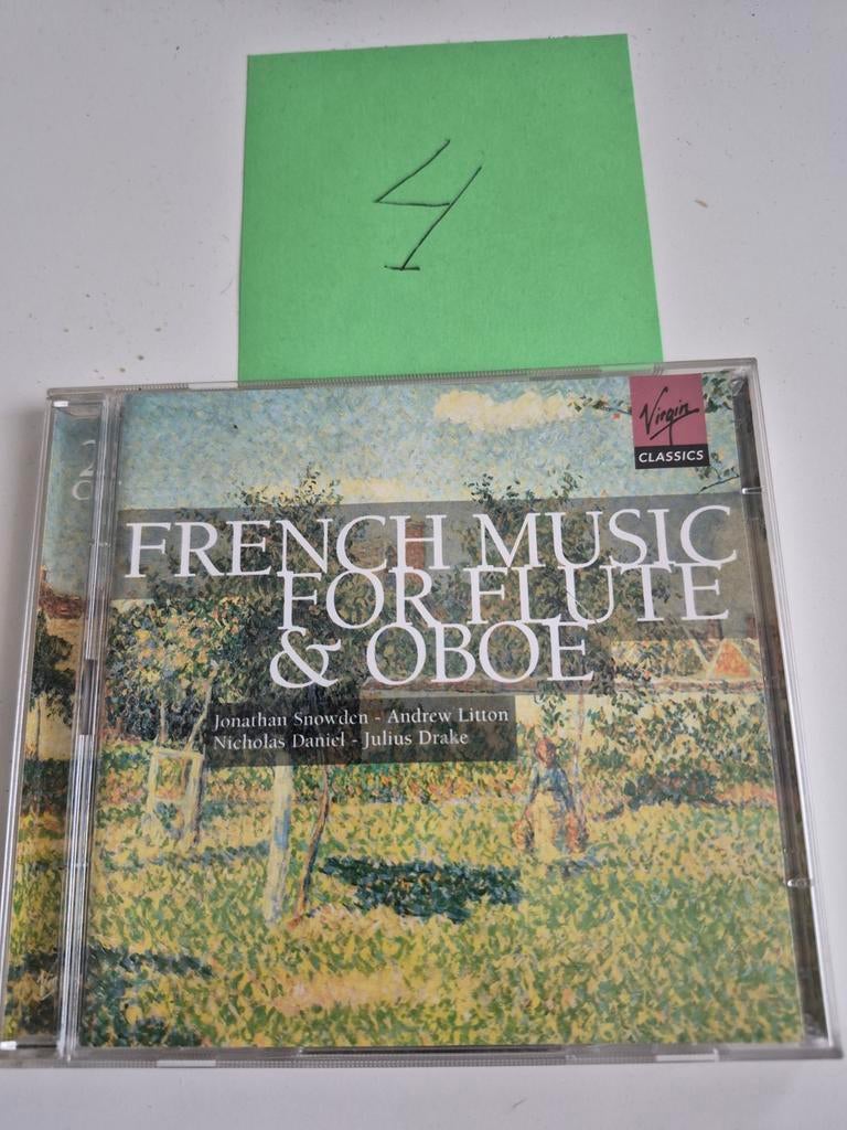 French Music for Flute & Oboe - Virgin Classics CD, Ophalen of Verzenden, Modernisme tot heden, Gebruikt, Kamermuziek