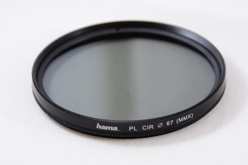 Hama circulair polarisatiefilter 67mm ZO GOED ALS NIEUW, Audio, Tv en Foto, Fotografie | Filters, Polarisatiefilter, 60 tot 70 mm