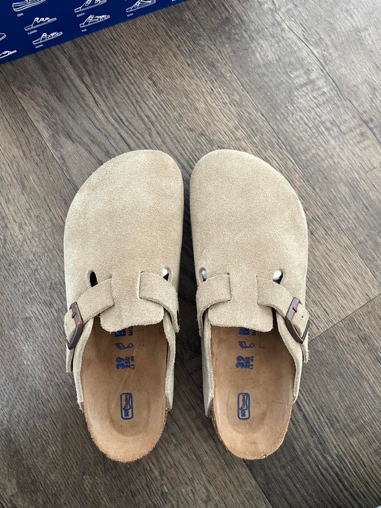 Birkenstock Bosten, Kleding | Dames, Schoenen, Ophalen of Verzenden, Zo goed als nieuw, Sandalen of Muiltjes