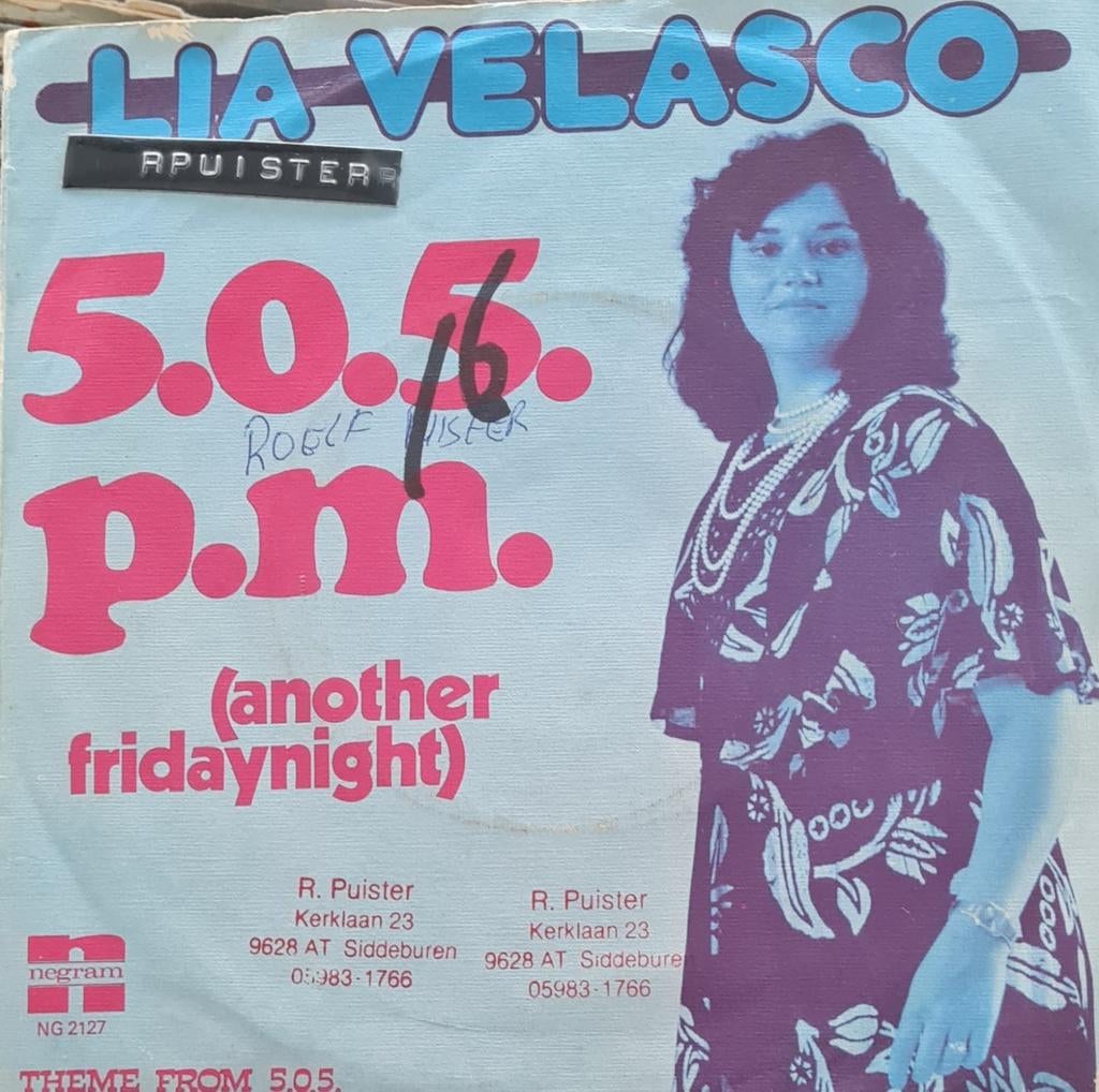 LIA VELASCO  - 5.0.5 P.M, Ophalen of Verzenden, Gebruikt