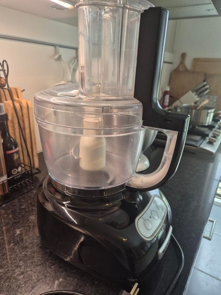 KitchenAid Keukenmachine Foodprocessor Snijmachine Compleet, Gebruikt, 3 snelheden of meer, Ophalen of Verzenden, 2 tot 3 liter
