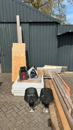 Diverse hout en Trespa GRATIS, Ophalen, Zo goed als nieuw, Minder dan 180 cm, Planken