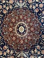 Prachtig groot vloerkleed met klassiek patroon, Ophalen, Gebruikt, Blauw, 150 tot 200 cm