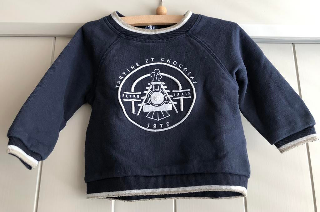 Baby sweater 18 M, Ophalen of Verzenden, Zo goed als nieuw, Jongetje, Shirtje of Longsleeve