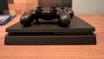 PlayStation 4 Slim 500GB + 18 games + 2 controllers, Ophalen of Verzenden, Zo goed als nieuw, Met 2 controllers, Slim