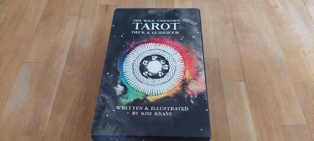 Tarot kaarten met boek nieuw in box kim krans, Ophalen of Verzenden, Nieuw