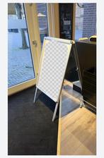 Aluminium stoepbord zilver, Ophalen, Zo goed als nieuw, Gebruiksvoorwerp