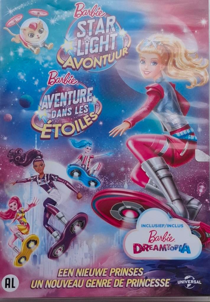Barbie Starlight Avontuur + Dreamtopia 2dvd KRASVRIJ