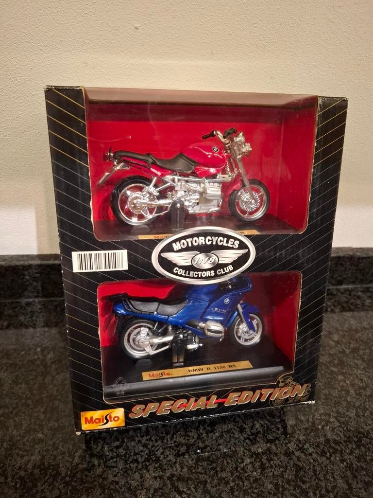 Maisto BMW R 1150 RS en R1100R 1:18, Ophalen of Verzenden, Nieuw, Motor