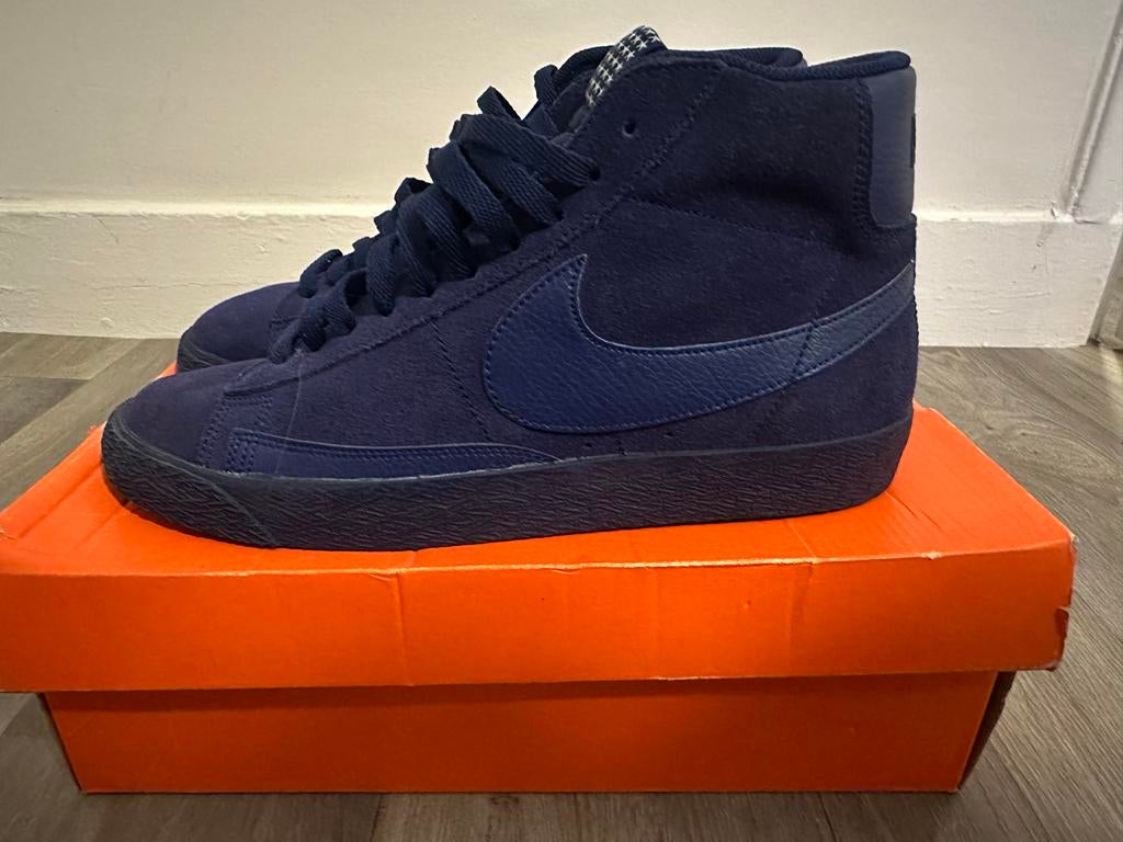 Nike Air Blazer - Zo goed als nieuw!, Blauw, Ophalen of Verzenden, Sneakers of Gympen, Zo goed als nieuw