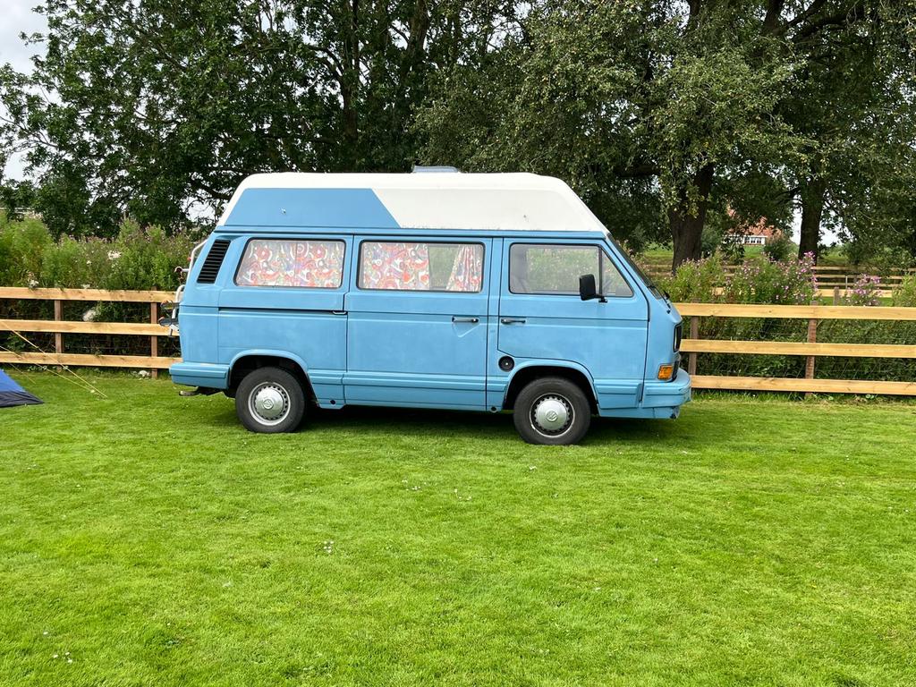 Volkswagen T3 camper, Buscamper of Camperbus, Volkswagen, Handgeschakeld, Particulier