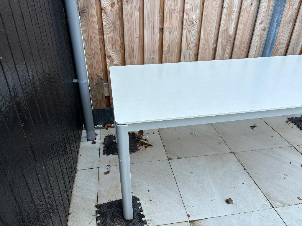 Keramiek tuintafel, Tuin en Terras, Tuintafels, Ophalen, Zo goed als nieuw, Rechthoekig, Overige materialen