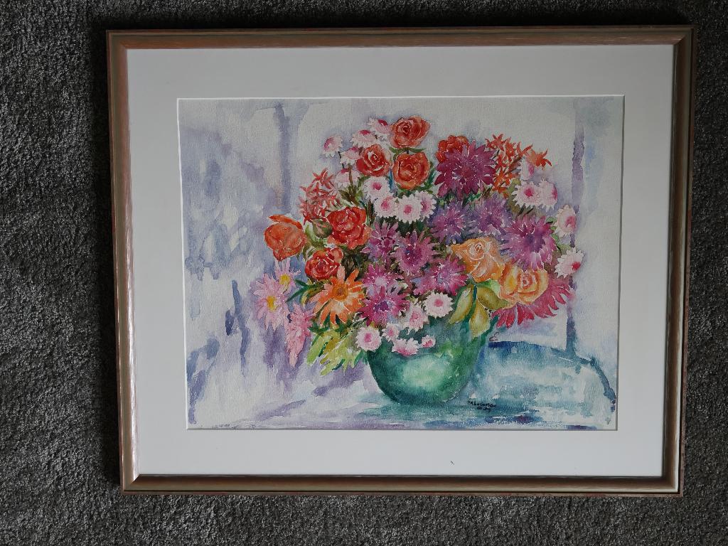 Prachtig aquarel van P. Lucassen (Nijmegen), Antiek en Kunst, Kunst | Schilderijen | Klassiek, Ophalen