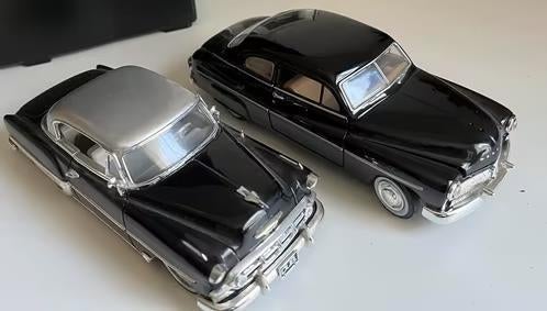 6 oldtimers schaalmodel auto1:24, Ophalen of Verzenden, Zo goed als nieuw, Auto, Overige merken