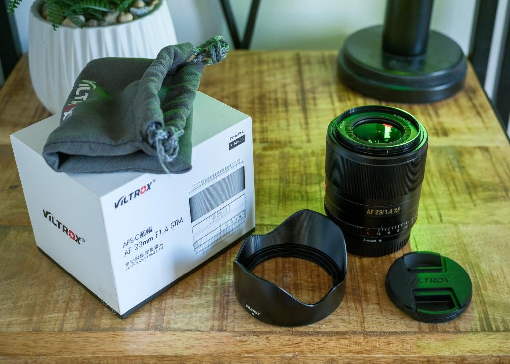 Viltrox AF 23mm f1.4 STM - Fuji X mount - Like new, Ophalen, Zo goed als nieuw, Standaardlens