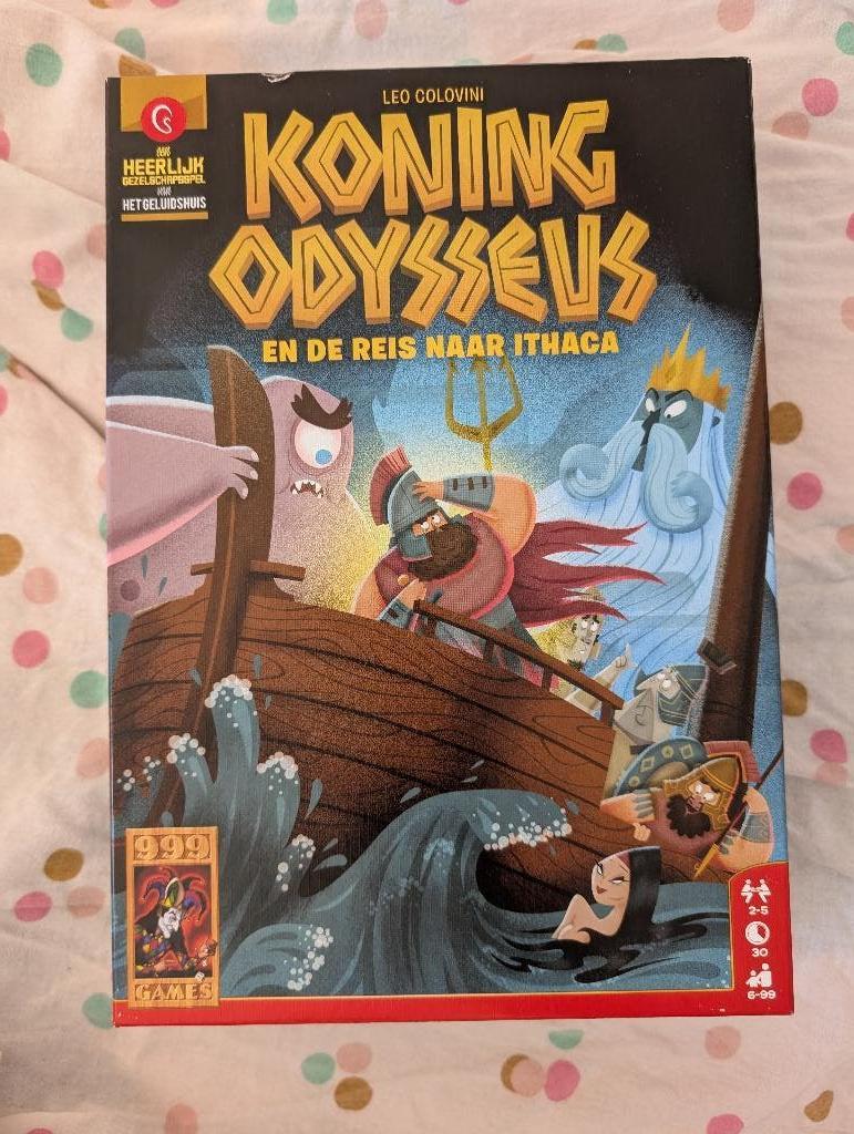 Koning Odysseus, Hobby en Vrije tijd, Gezelschapsspellen | Bordspellen, Een of twee spelers, Ophalen of Verzenden, Zo goed als nieuw