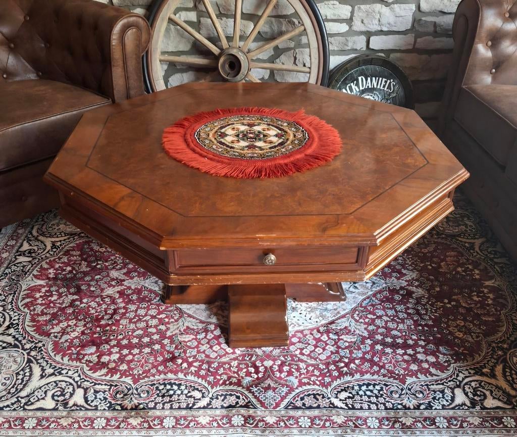 Antieke Salontafel, Antiek en Kunst, Antiek | Meubels | Tafels, Ophalen of Verzenden