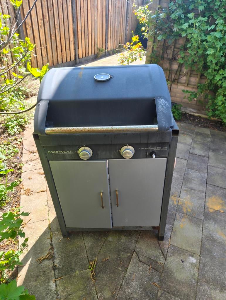 Campinggaz bbq met gasfles, Ophalen of Verzenden, Gebruikt