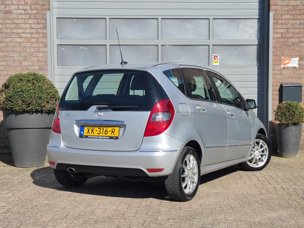 Mercedes-Benz A-Klasse 170 Avantgarde Airco. (bj 2009), Auto's, Gebruikt, Zwart, 4 cilinders, 116 pk