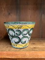 Ruime vintage bloempot Ruscha keramiek West Germany, Ophalen of Verzenden