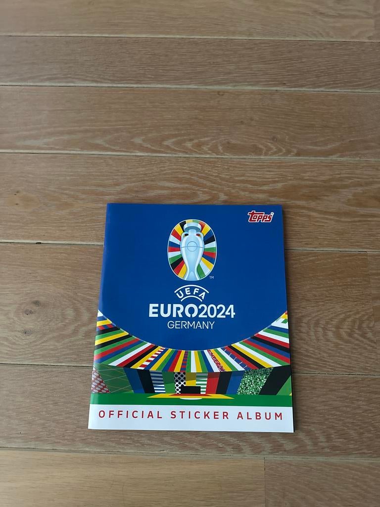 Topps Panini EK 2024 Sticker Album + Bonusstickers, Ophalen of Verzenden, Nieuw, Overige sporten, Poster, Plaatje of Sticker