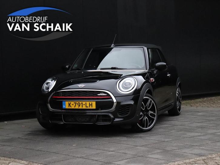 Mini Mini Cabrio 2.0 John Cooper Works Chili | LEDER | H&K |, Auto's, Mini, Bedrijf, Te koop, Cabrio, ABS, Airbags, Alarm, Boordcomputer