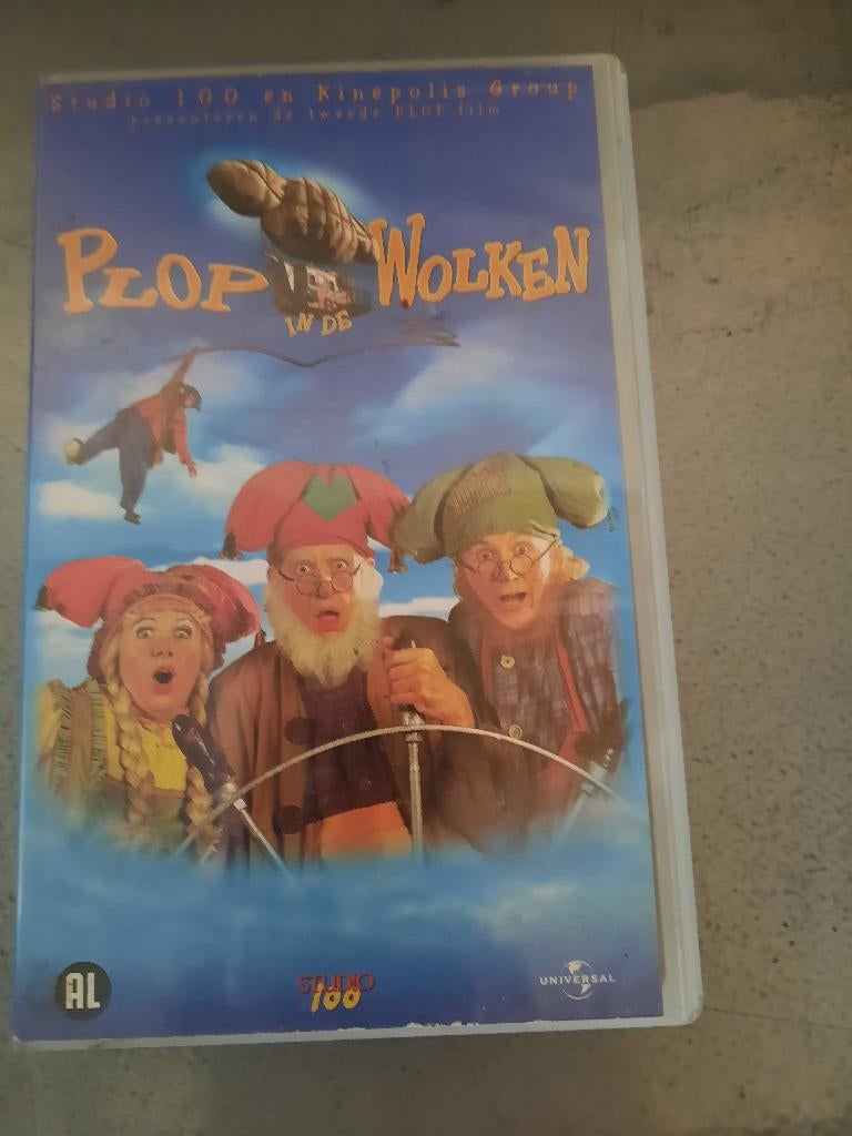 KABOUTER PLOP "Plop in de Wolken" Leuke Speelfilm Op VIDEO!, Verzenden, Alle leeftijden, Kinderprogramma's en -films, Overige typen